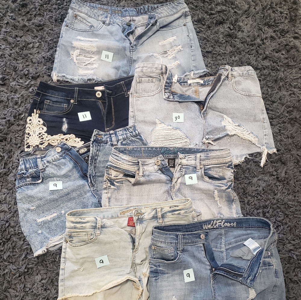 Jean shorts